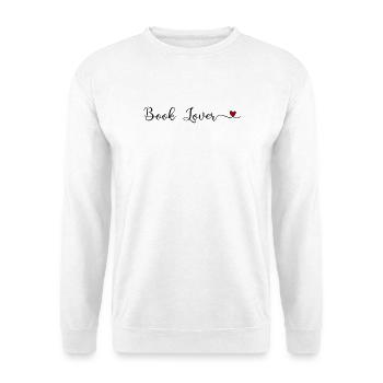 Book Lover - Unisex Sweatshirt - white - Front