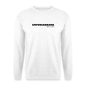 Empuriabrava since 1967 - Unisex Sweatshirt - white - Front