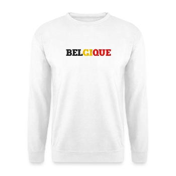Belgium - Unisex Sweatshirt - white - Front