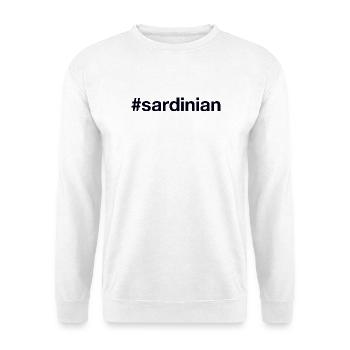 SARDINIAN Hashtag Sardinia Italy Italy - Unisex Sweatshirt - white - Front