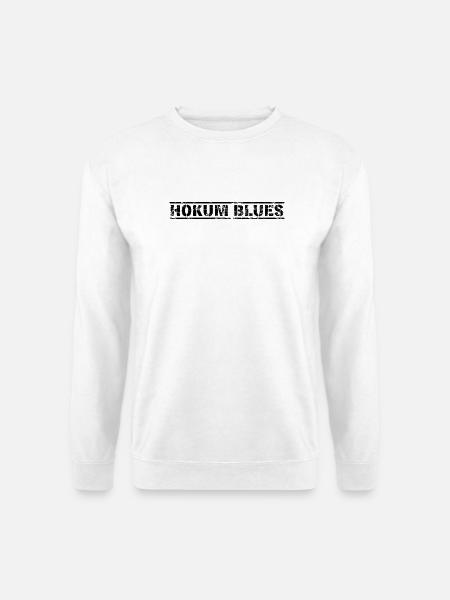Hokum Blues - Unisex Pullover - Weiß
