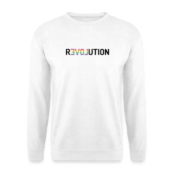 LGBT Pride Month - Love Revolution - Unisex Sweatshirt - white - Front