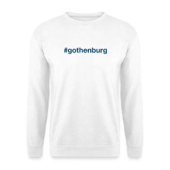 GOTHENBURG Hashtag - Unisex Sweatshirt - white - Front