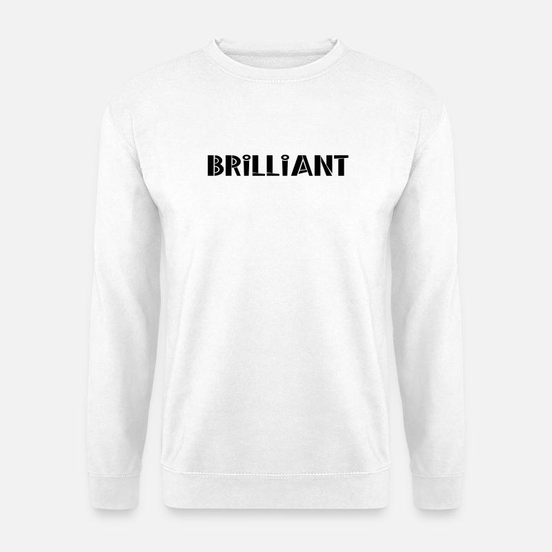 brilliant - Unisex Pullover - Weiß