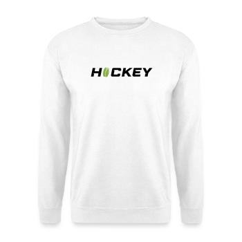 Hockey - Unisex Pullover - Weiß - Vorne
