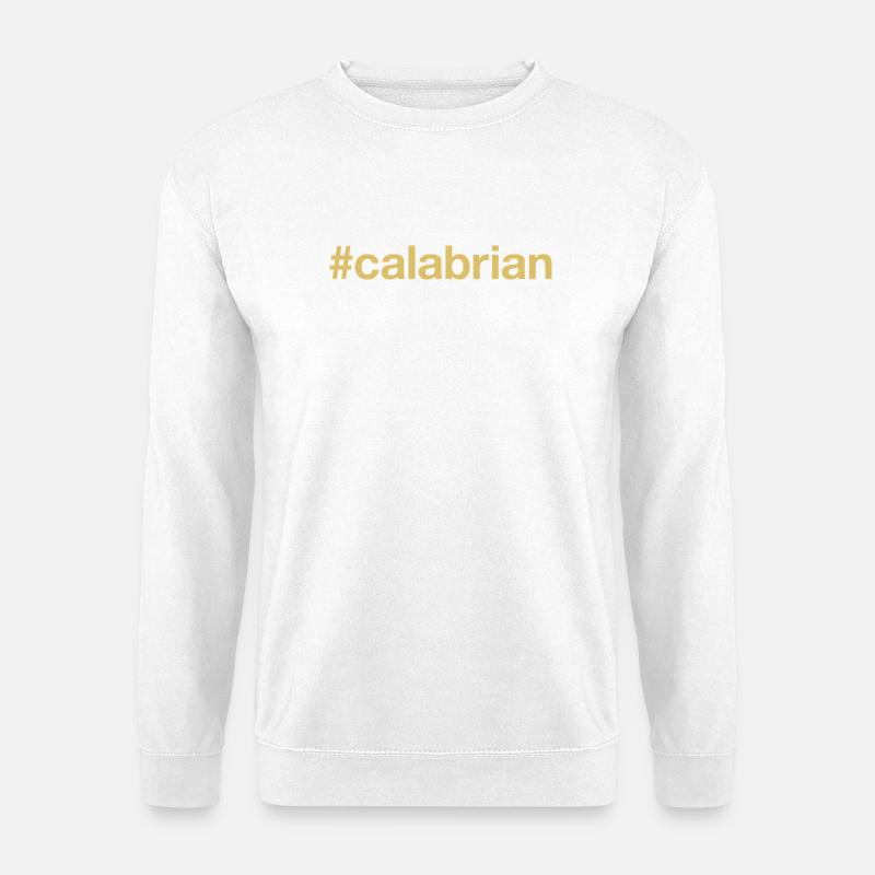 Calabrian Kalabrien Italy Italien - Unisex Pullover - Weiß