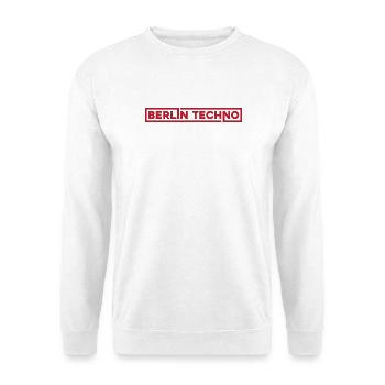Berlin Techno Hard Dark Rave - Unisex Sweatshirt - white - Front