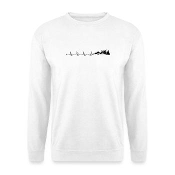 En attente de téléchargement du design - Sweat-shirt Unisexe - blanc - Devant