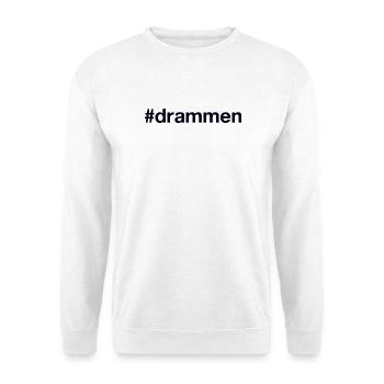 DRAMMEN Norway Norge Norwegen - Unisex Sweatshirt - white - Front