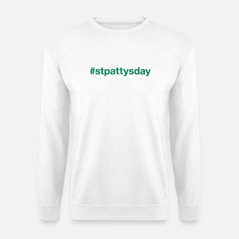 ST PADDYS DAY - Unisex Pullover - Weiß