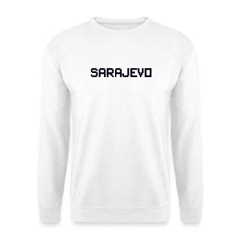 SARAJEVO Bosnien Bosnia - Unisex Pullover - Weiß - Vorne