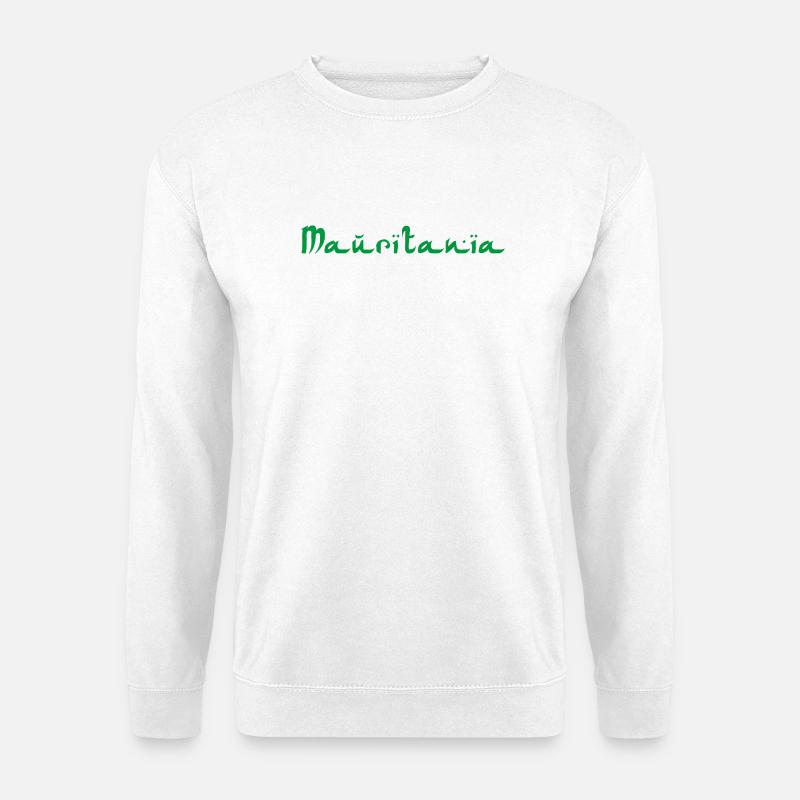 Mauritania Mauretanien - Unisex Pullover - Weiß