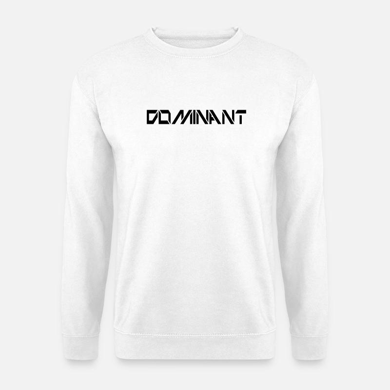 dominant - Unisex Sweatshirt - white