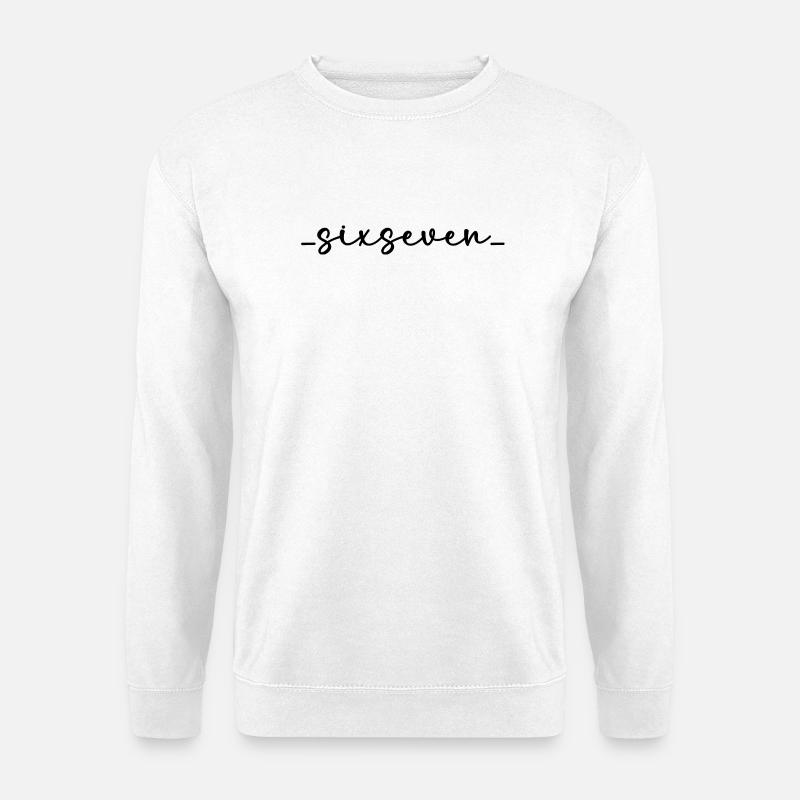 sixseven - Unisex Pullover - Weiß