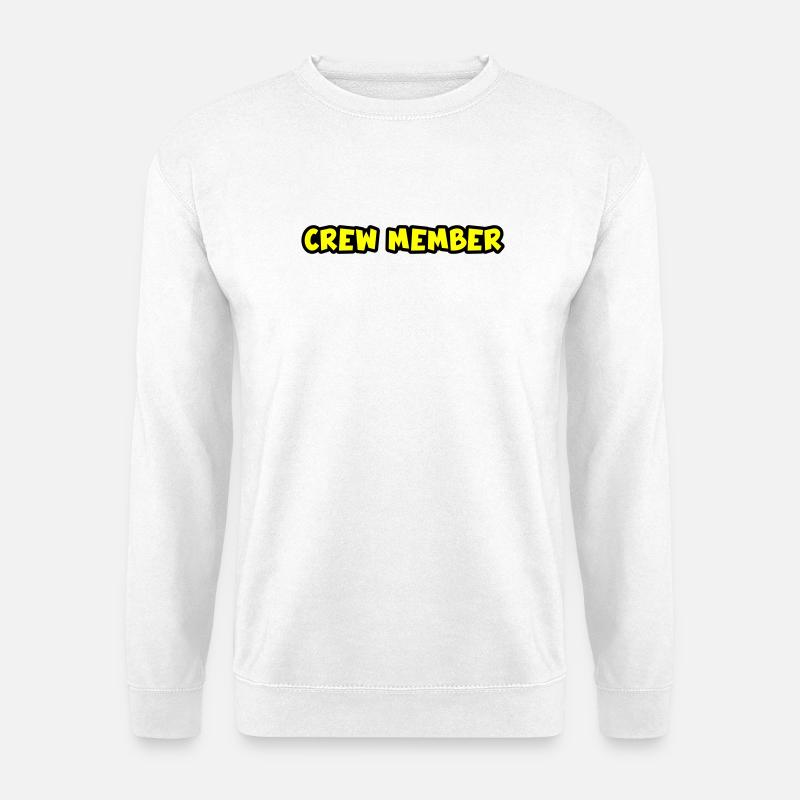 Crew Member - Unisex Sweatshirt - white