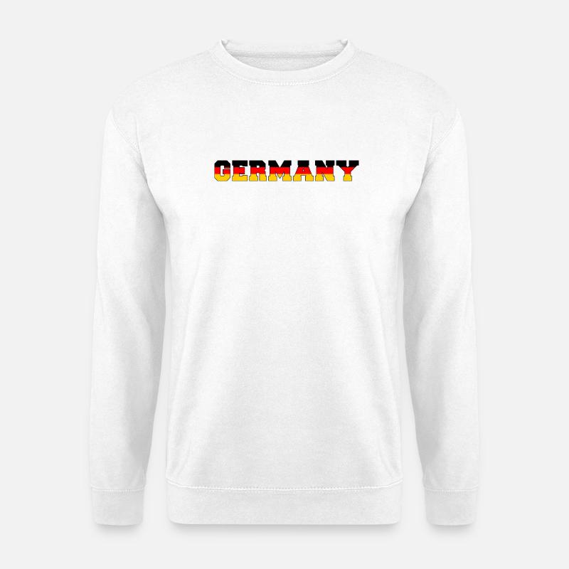 Deutschland T-Shirt Germany - Unisex Pullover - Weiß