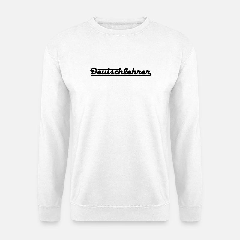 2541614 15056055 deutschlehrer - Unisex Pullover - Weiß