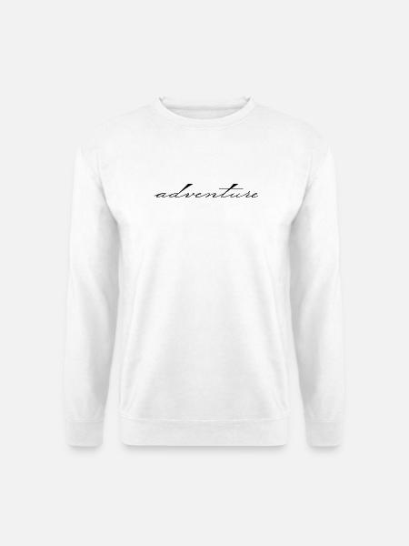 adventure - Unisex Pullover - Weiß