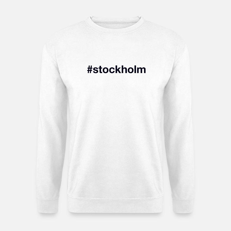 STOCKHOLM Sweden Sverige Schweden - Unisex Pullover - Weiß