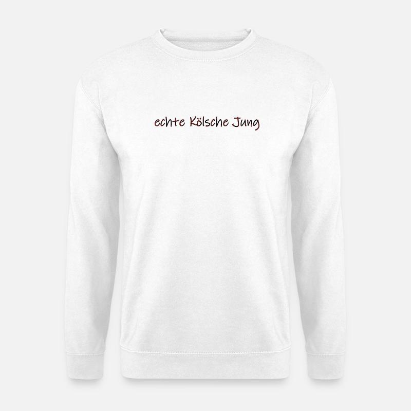 echte Kölsche Jung - Unisex Pullover - Weiß