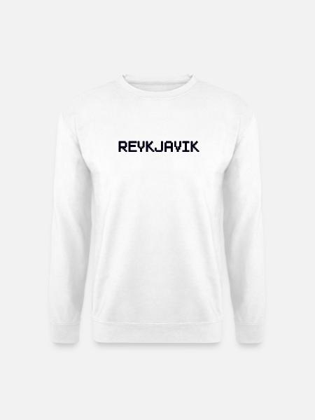 REYKJAVIK Iceland Island - Unisex Sweatshirt - white