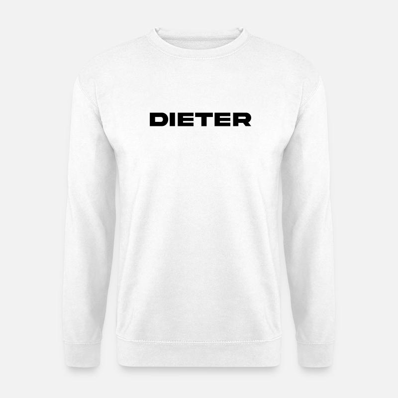 Dieter Gift First Name - Unisex Sweatshirt - white