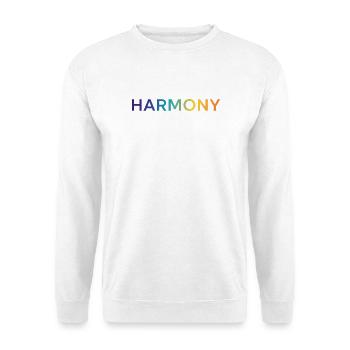 Harmony - Unisex Pullover - Weiß - Vorne