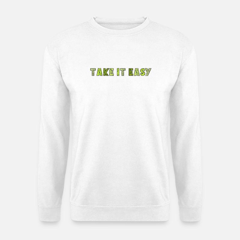 Take it Easy - Unisex Sweatshirt - white