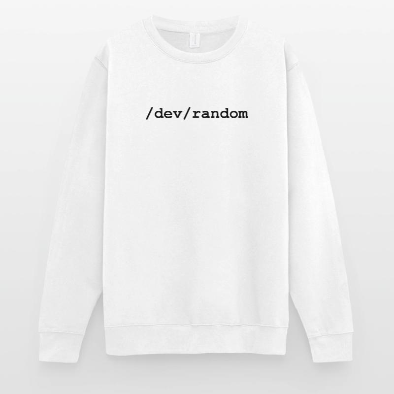 Linux random number generator - /dev/random Unisex Sweatshirt