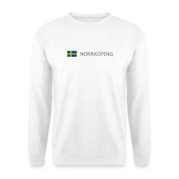 Drapeau de la Suède - Norrköping - Sverige - Schweden - Sweat-shirt Unisexe - blanc - Devant