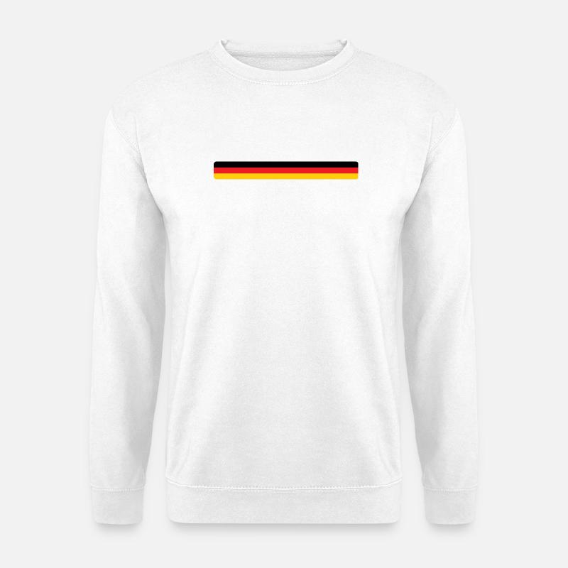 German Flag - Germany - Unisex Sweatshirt - white
