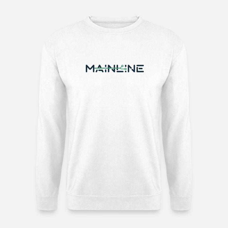 MAINLINE - Unisex Sweatshirt - white