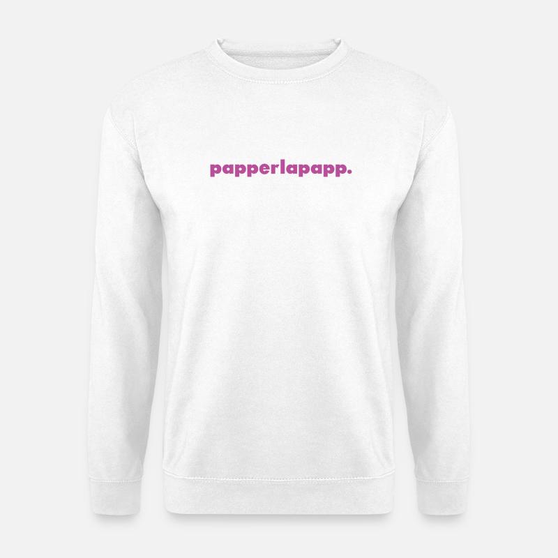 papperlapapp. - Unisex Pullover - Weiß