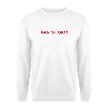Japon - Sweat-shirt Unisexe - blanc - Devant