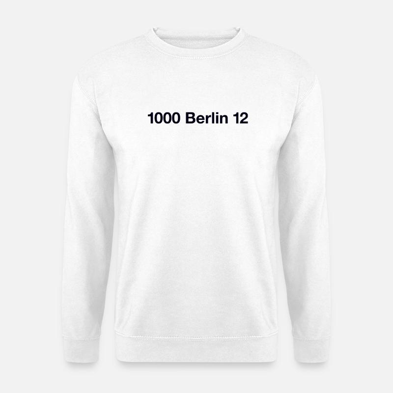 Berlin 12 Charlottenburg - Unisex Pullover - Weiß