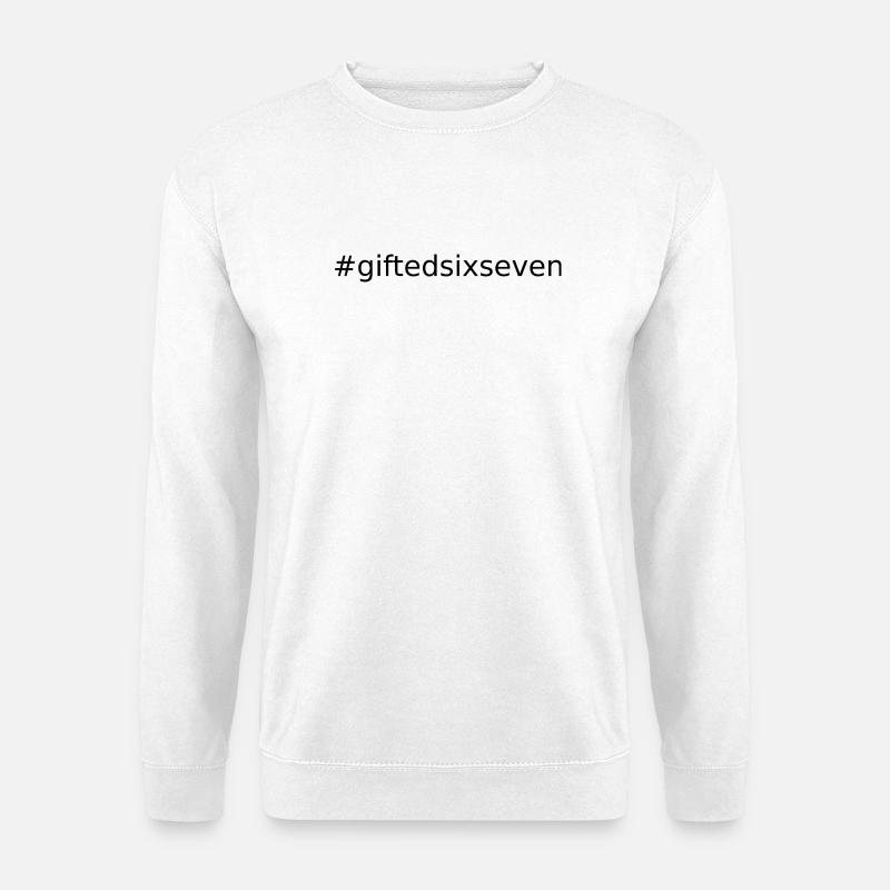 #GIFTEDSIXSEVEN - Unisex Pullover - Weiß