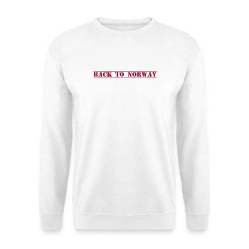 Norway Norwegen - Unisex Sweatshirt - white - Front