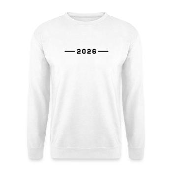 Accident vasculaire cérébral en 2026 - Sweat-shirt Unisexe - blanc - Devant