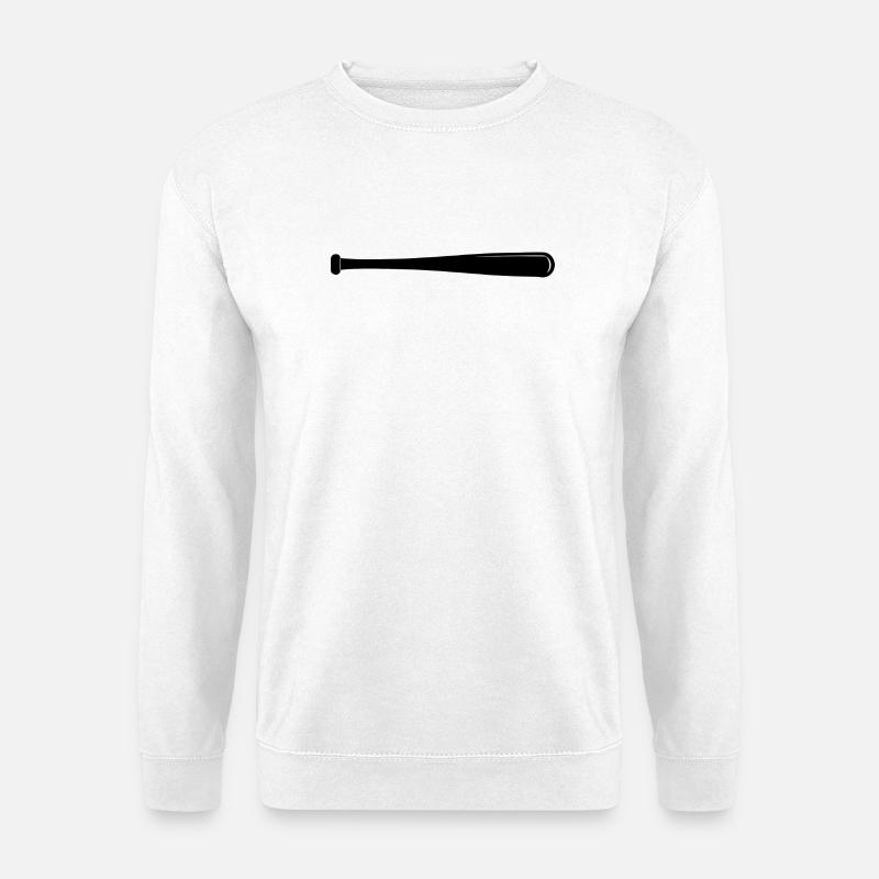 Baseballschläger - Unisex Pullover - Weiß