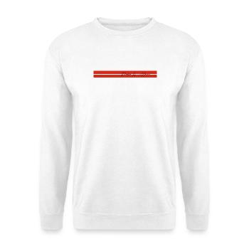 pada & mucci - Unisex Pullover - Weiß - Vorne - Alina (178cm) & Michal (187cm)
