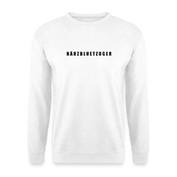 Härzbluetzuger Kanton Zug - Unisex Pullover - Weiß - Vorne