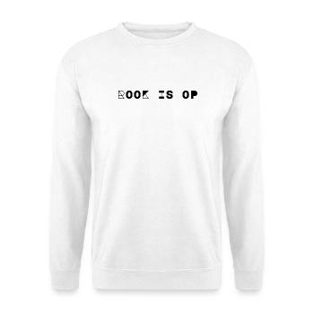 Smoke Is On – T-shirt humoristique politique flamand - Sweat-shirt Unisexe - blanc - Devant