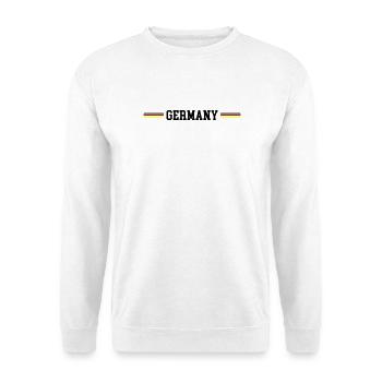 Germany Flag - Unisex Sweatshirt - white - Front