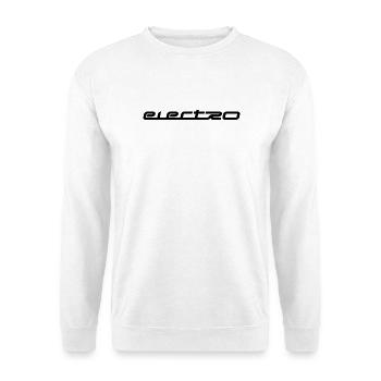 Musique électro - Sweat-shirt Unisexe - blanc - Devant