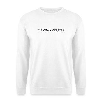 WEIN - Unisex Pullover - Weiß - Vorne