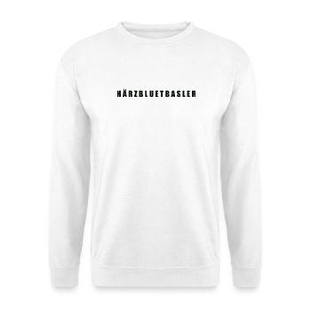 Härzbluetbasler Kanton Basel - Unisex Pullover - Weiß - Vorne
