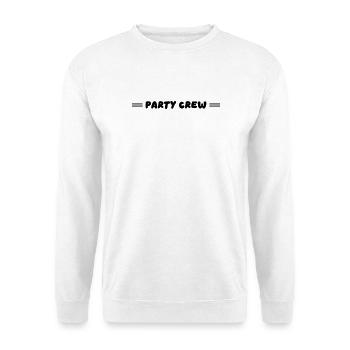 Équipe de fête - Sweat-shirt Unisexe - blanc - Devant