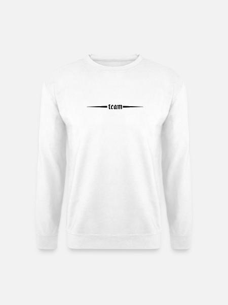 Team Schriftzug - Unisex Pullover - Weiß