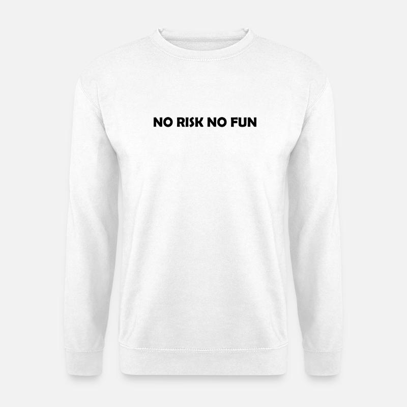 Risk It Live It - Unisex Sweatshirt - white