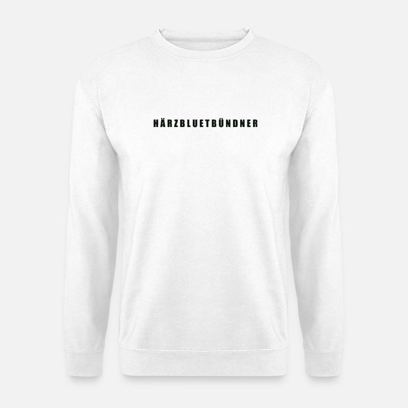 Härzbluetbündner Bündner Graubünden - Unisex Pullover - Weiß